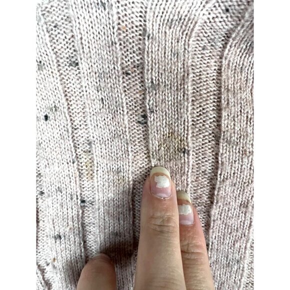 Madewell mock neck wool‎ pink sweater - Picture 4 of 8